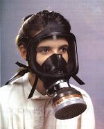 A Man Wearing Filtration Mask